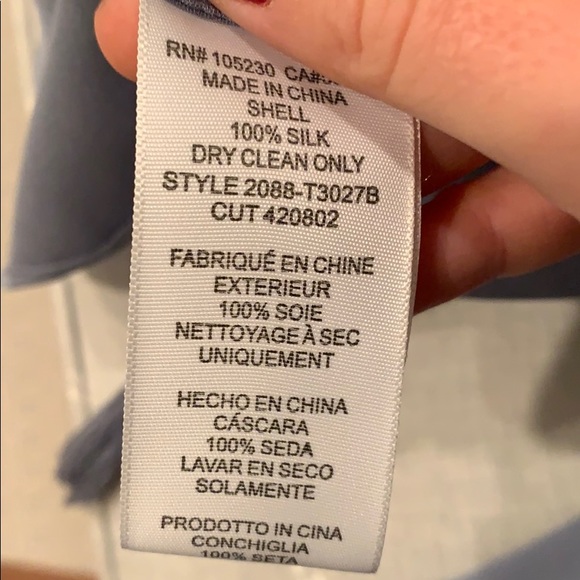 Joie Silk Blouse - Picture 8 of 9